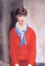 Art Impression　展覧会 企画 モイーズ キスリング 赤いセーターと青いスカーフの娘 エコール・ド・パリ 1920展