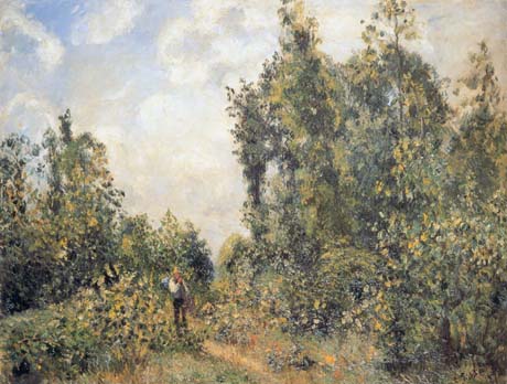 Art Impression Exhibition Produce Camille Pissarro The Edge of the Woods Old collection of Gustave Callebotte