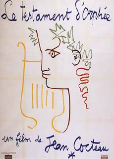 Art Impression Exhibition Produce Jean Cocteau Poster for Orphee Severin Wunderman Collection Museum