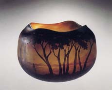 Art Impression Exhibition Produce Frères Daum Freres Vase with lake landscape the State Hermitage Museum